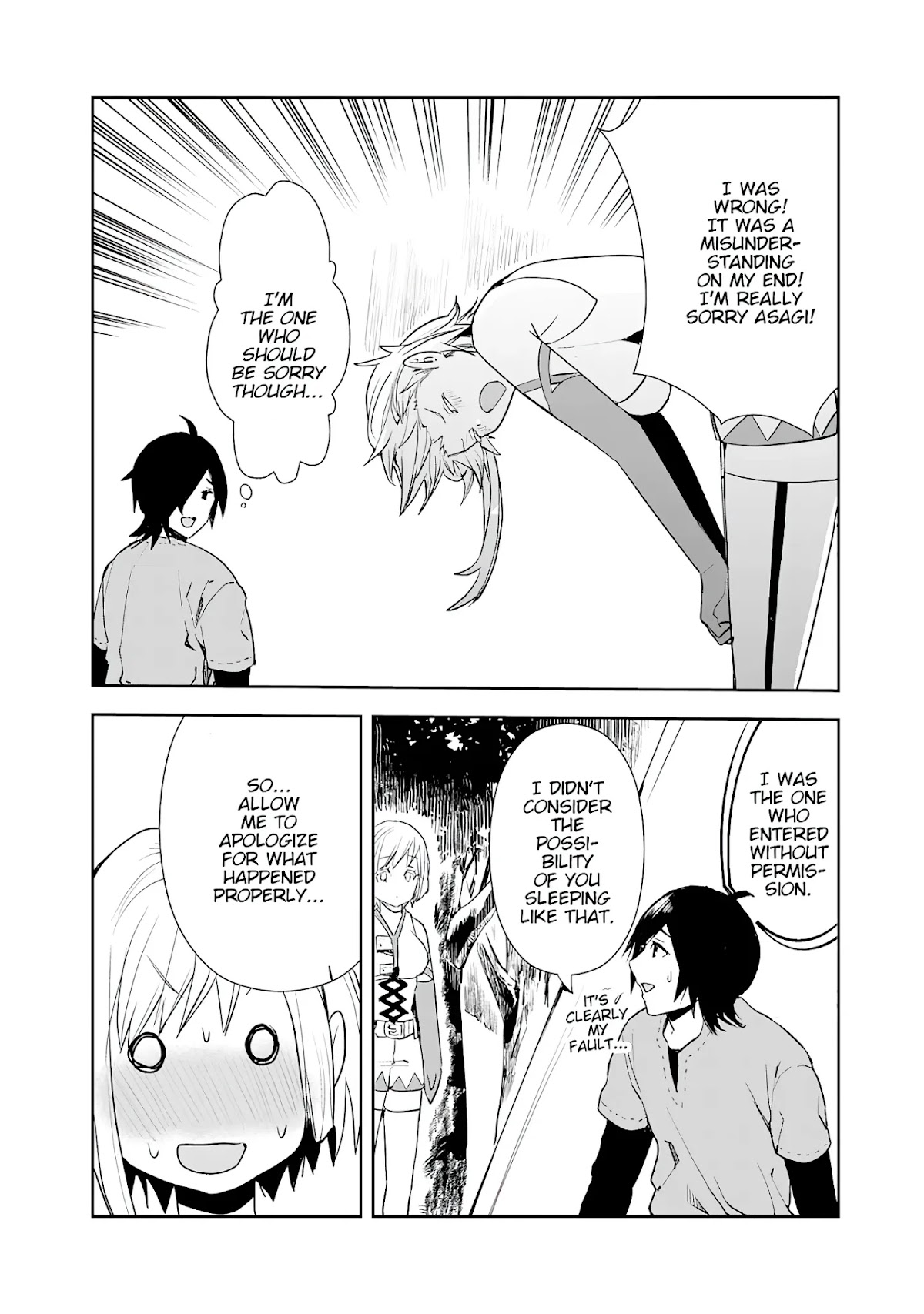 I Came to Another World as a Jack of All Trades and a Master of None to Journey While Relying on Quickness Chapter 5 page 23 - Chapter 5