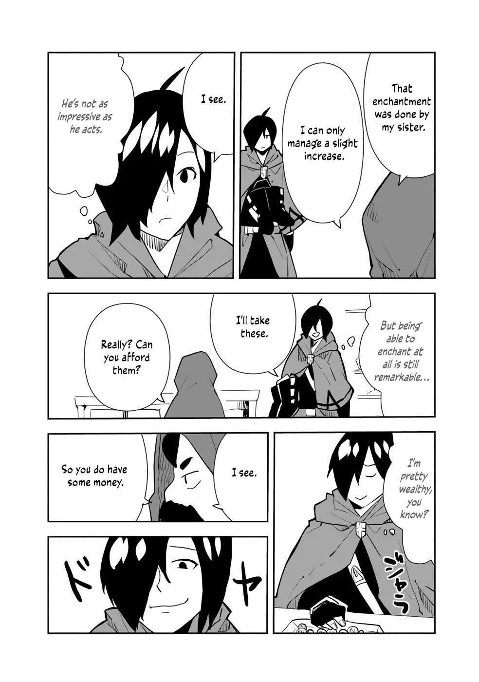 I Came to Another World as a Jack of All Trades and a Master of None to Journey While Relying on Quickness Chapter 56 page 7 - Chapter 56