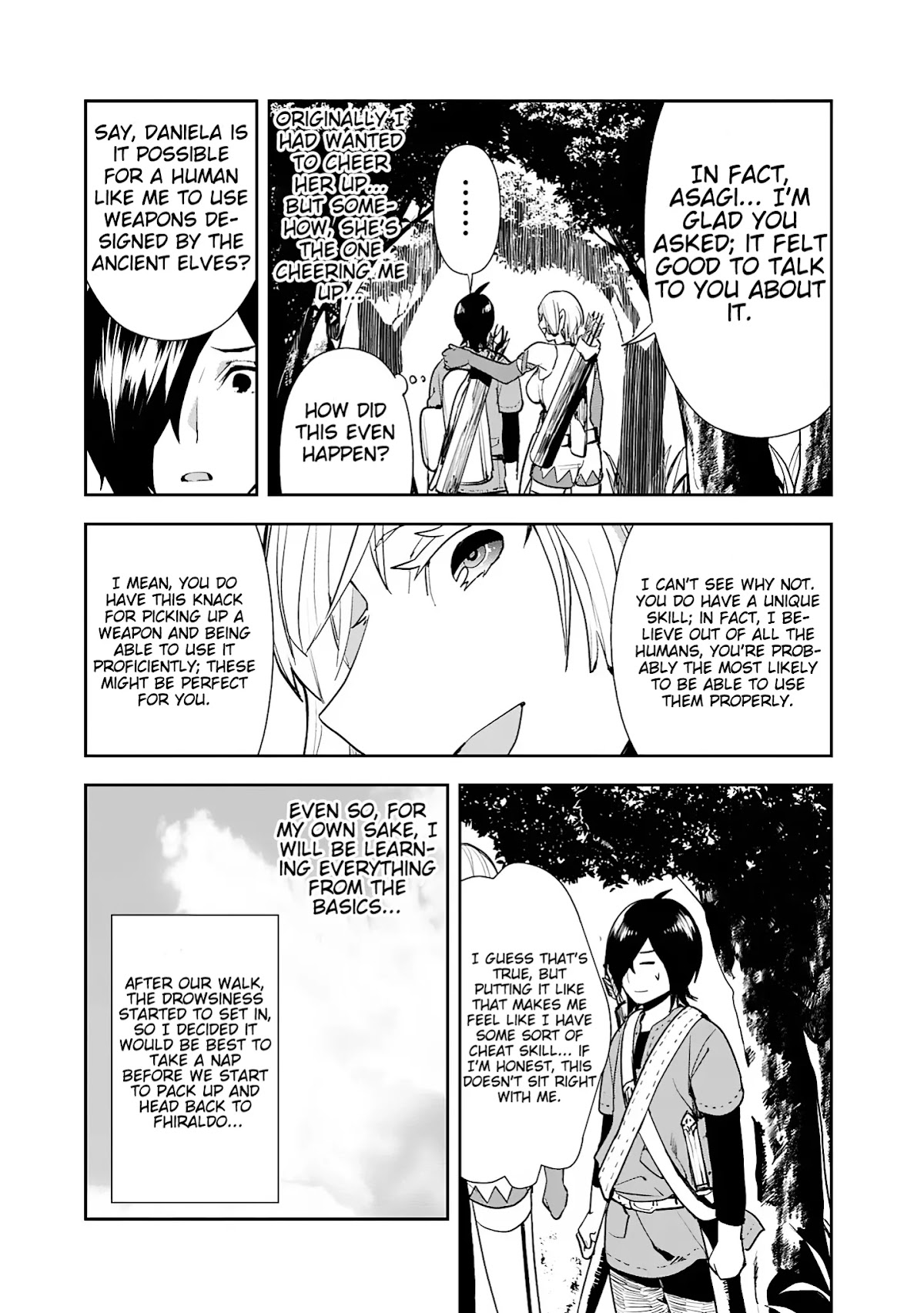 I Came to Another World as a Jack of All Trades and a Master of None to Journey While Relying on Quickness Chapter 8 page 14 - Chapter 8