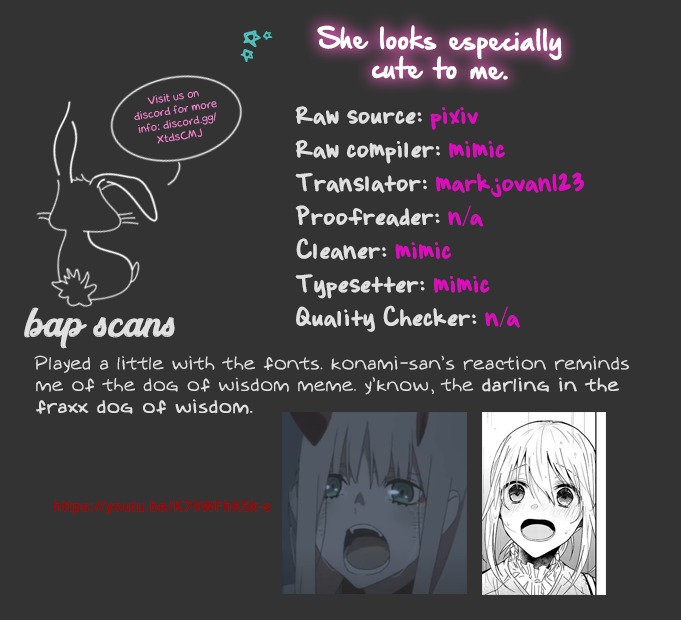 I Can See That She's Especially Cute. Chapter 5 page 17 - Chapter 5: Alone Together for the First Time.