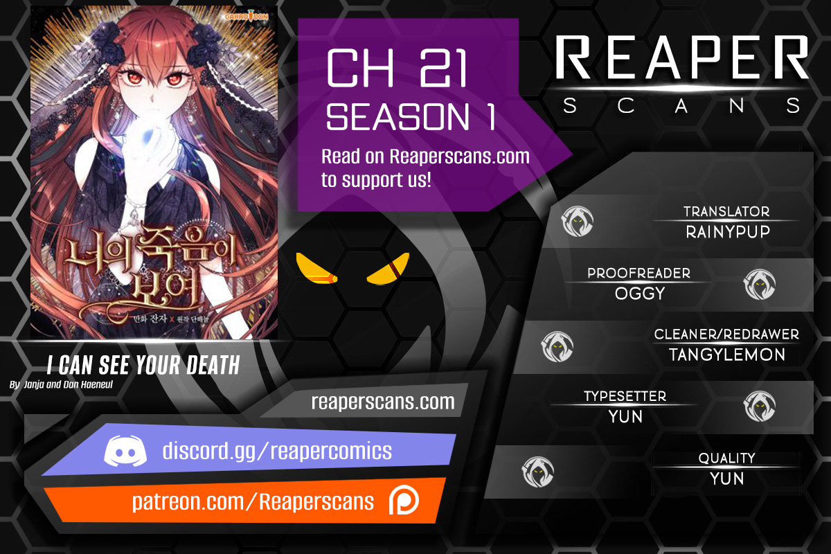 I Can See Your Death Chapter 21 page 1 - Chapter 21