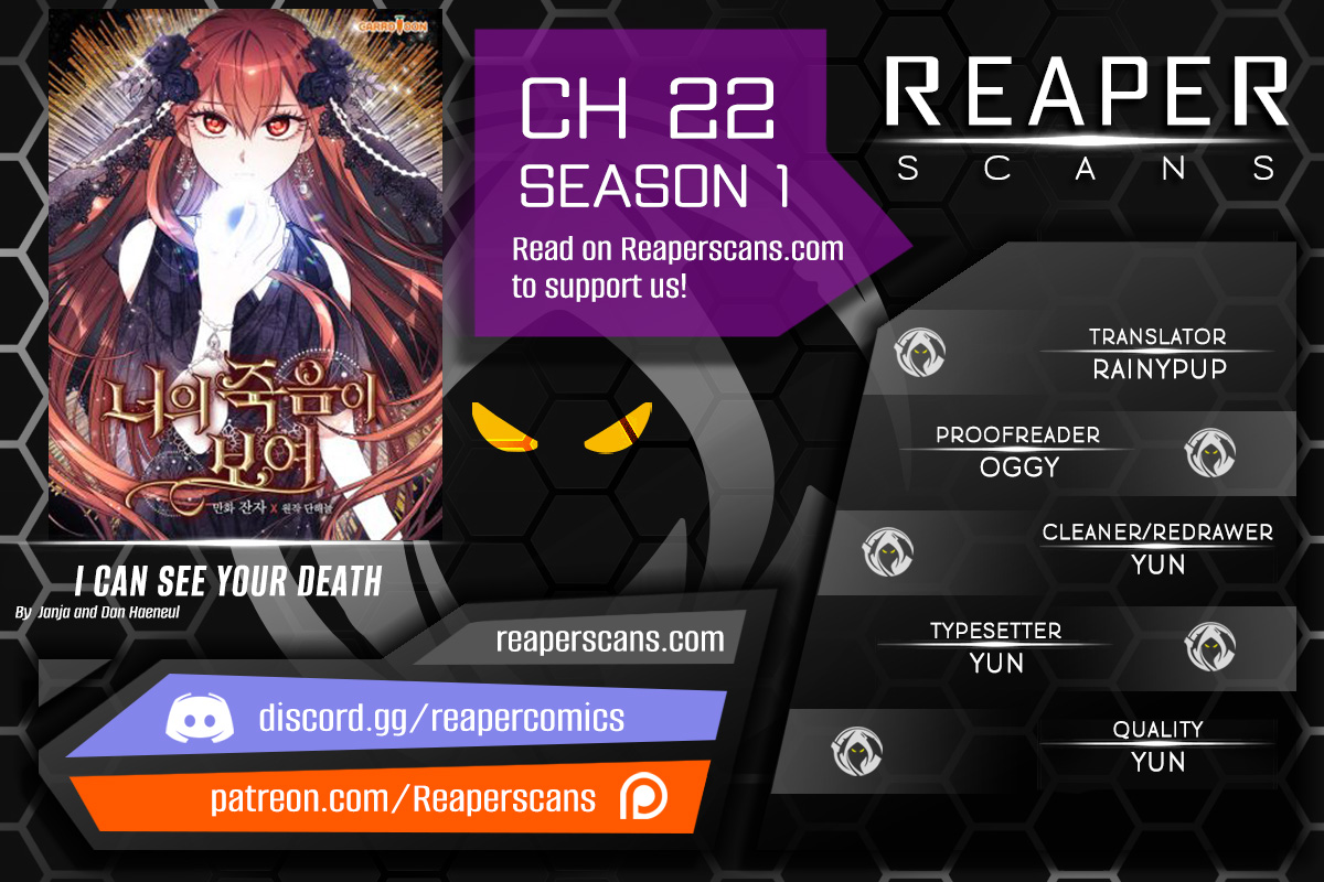 I Can See Your Death Chapter 22 page 1 - Chapter 22