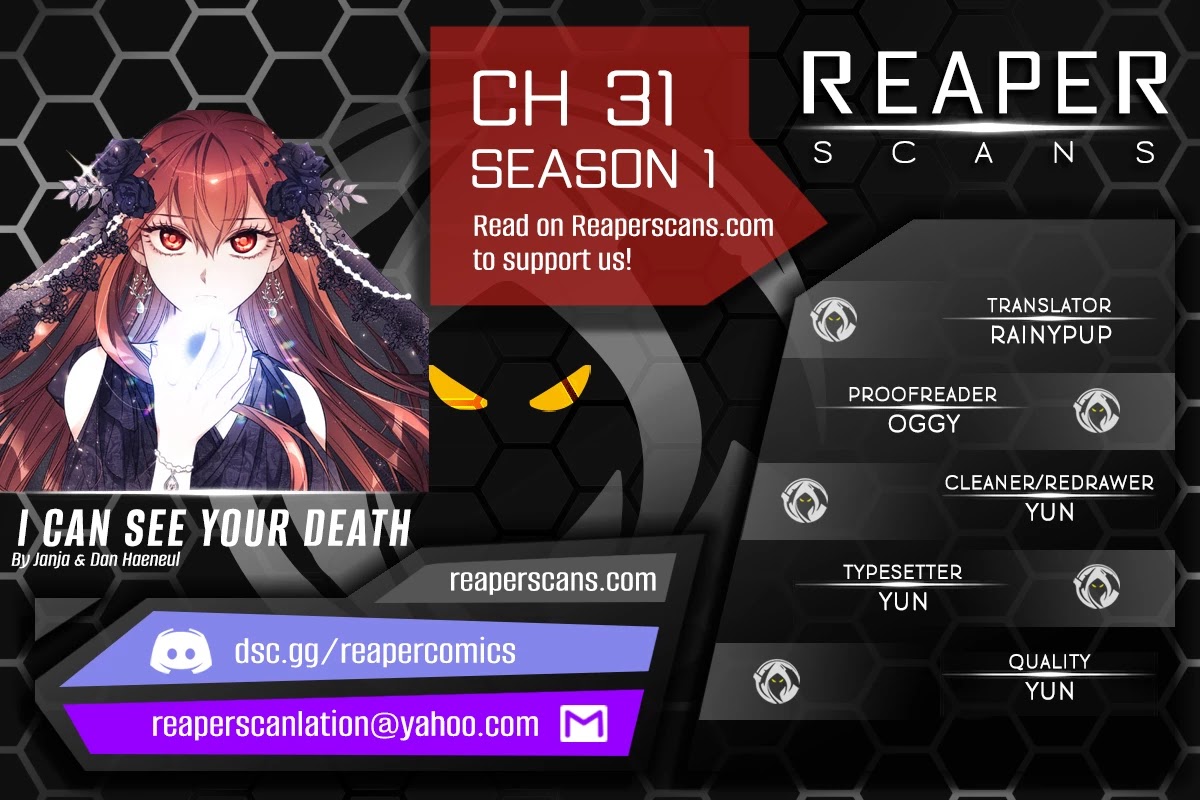 I Can See Your Death Chapter 31 page 1 - Chapter 31
