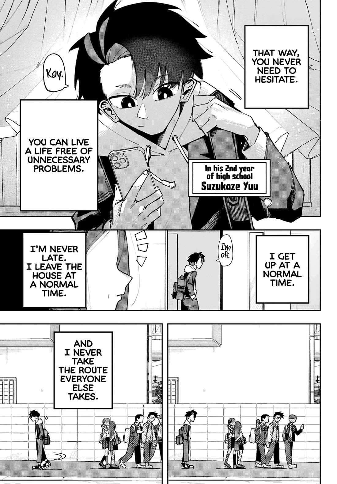 I Can't Choose a Childhood Friend! Chapter 1 page 4 - Chapter 1: The Name of the Person I've Liked for Ten Years