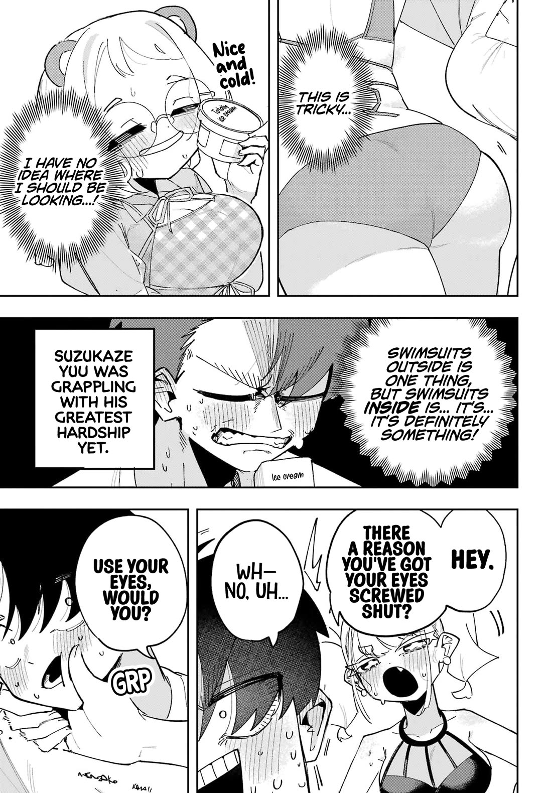 I Can't Choose a Childhood Friend! Chapter 12 page 8 - Chapter 12: Use Your Eyes, Would You?