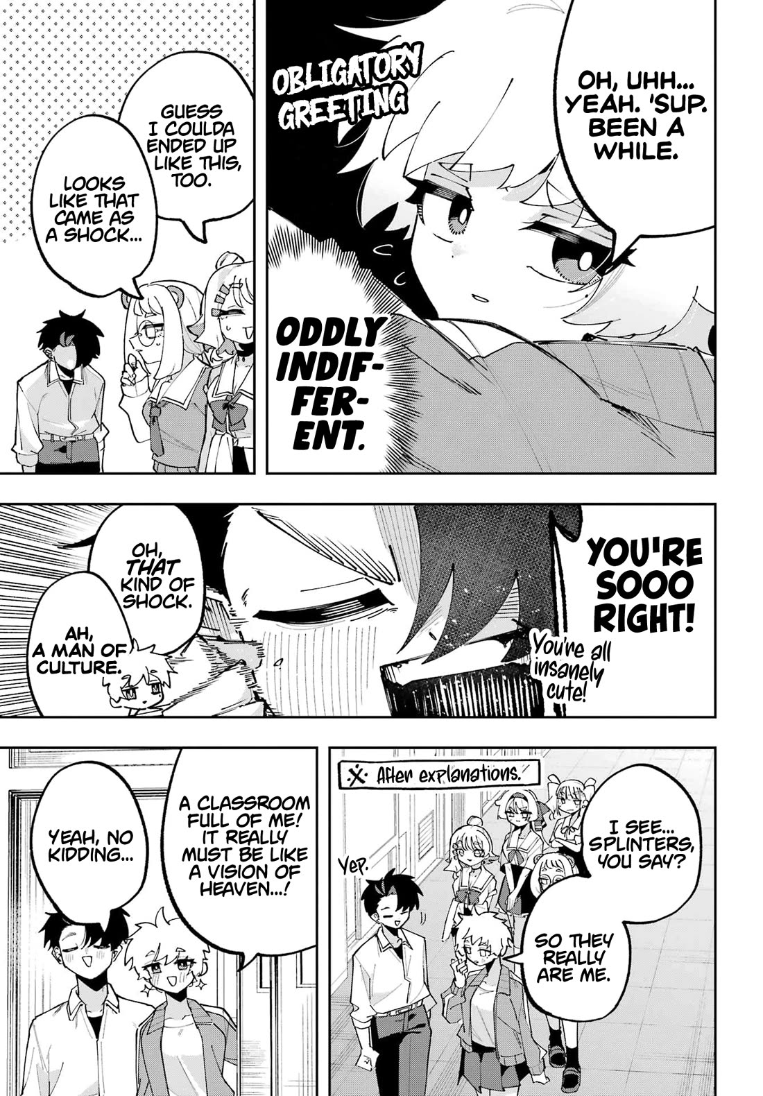 I Can't Choose a Childhood Friend! Chapter 13 page 7 - Chapter 13: Buncha Cuties Over Here