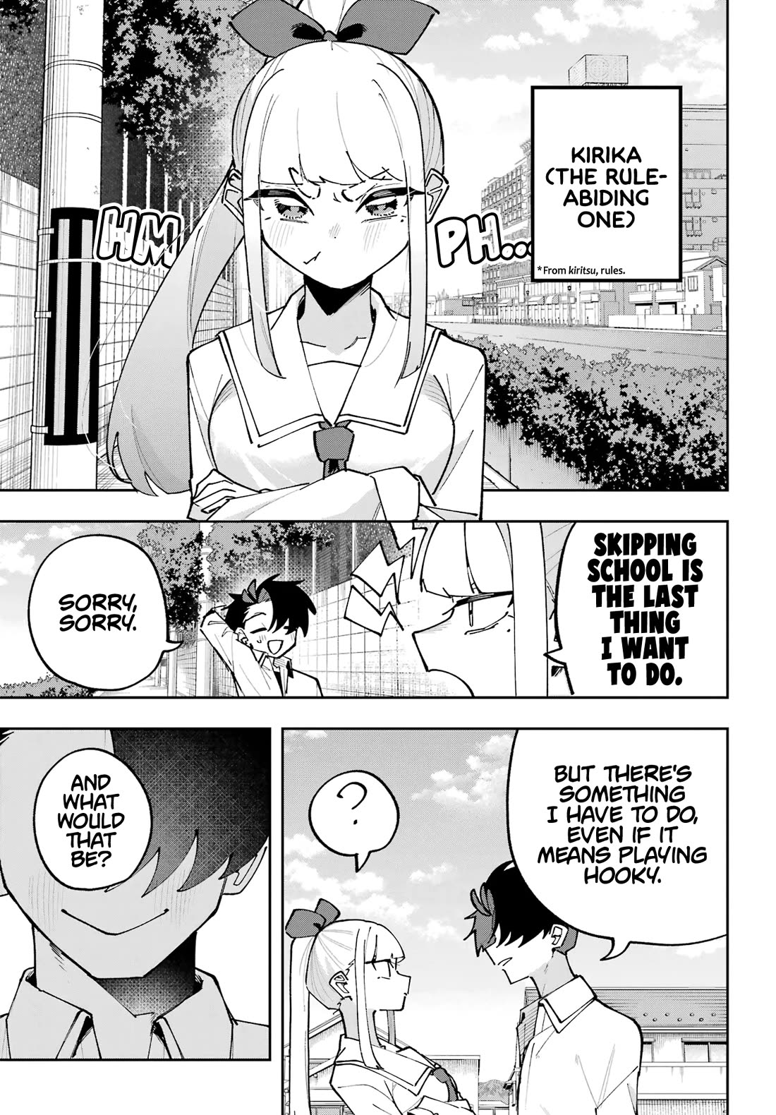 I Can't Choose a Childhood Friend! Chapter 17 page 5 - Chapter 17: We're Skipping School to Go on Dates!