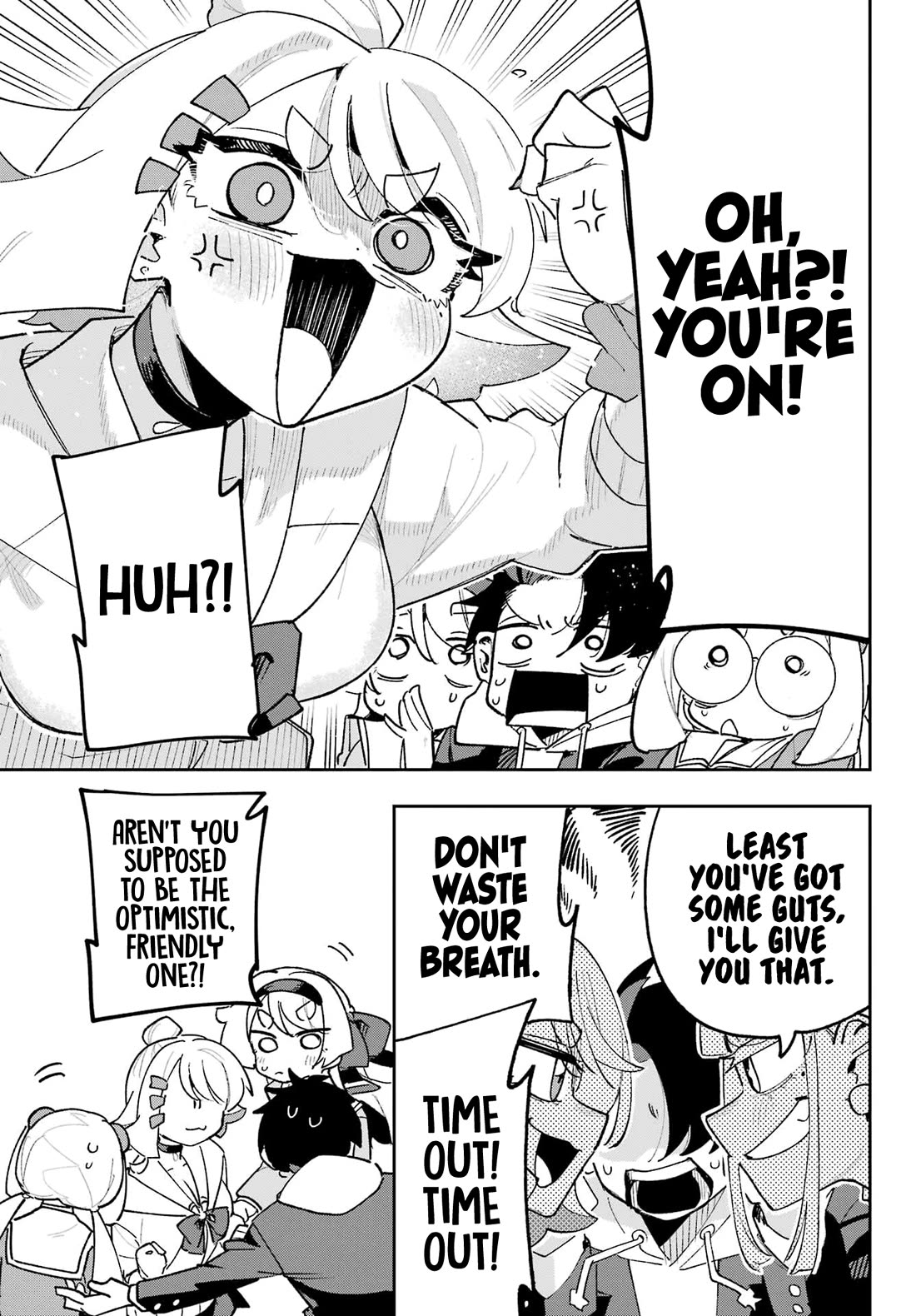 I Can't Choose a Childhood Friend! Chapter 7 page 28 - Chapter 7: I'm Way Cooler Than You All