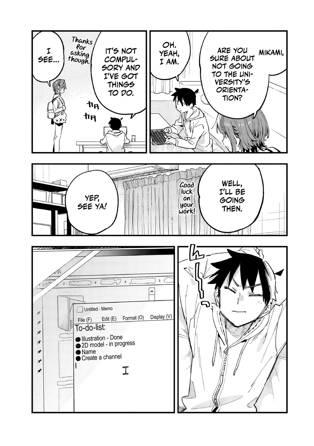 I Can't Clip Her "Real" Life! Chapter 6 page 4 - Chapter 6: CLIP.6: I Want To See Your Expression!!