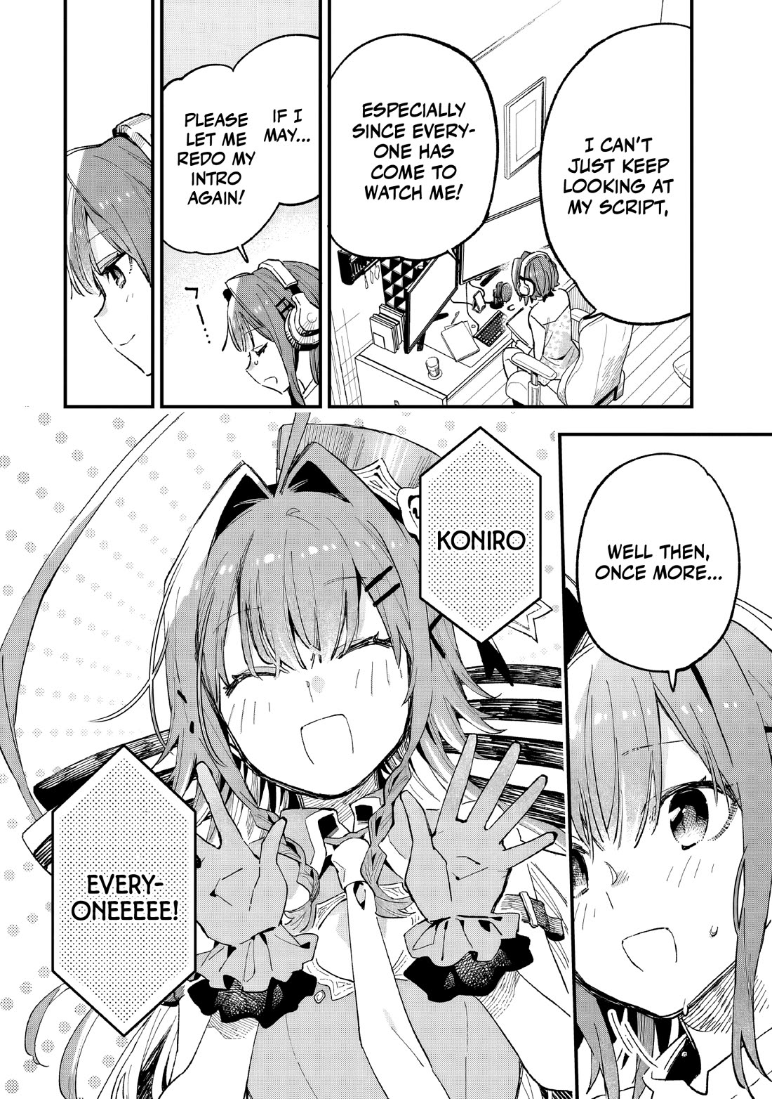 I Can't Clip Her "Real" Life! Chapter 7 page 21 - Chapter 7: CLIP.7: A Super Nervous First Live Stream