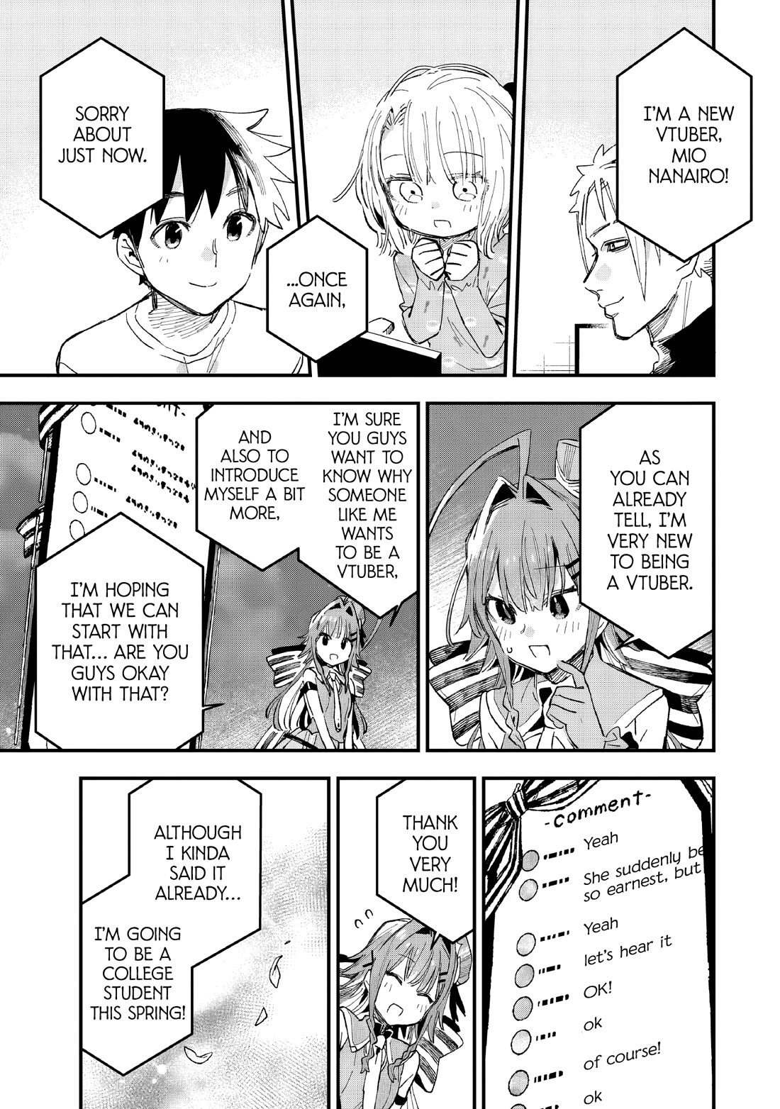 I Can't Clip Her "Real" Life! Chapter 7 page 22 - Chapter 7: CLIP.7: A Super Nervous First Live Stream