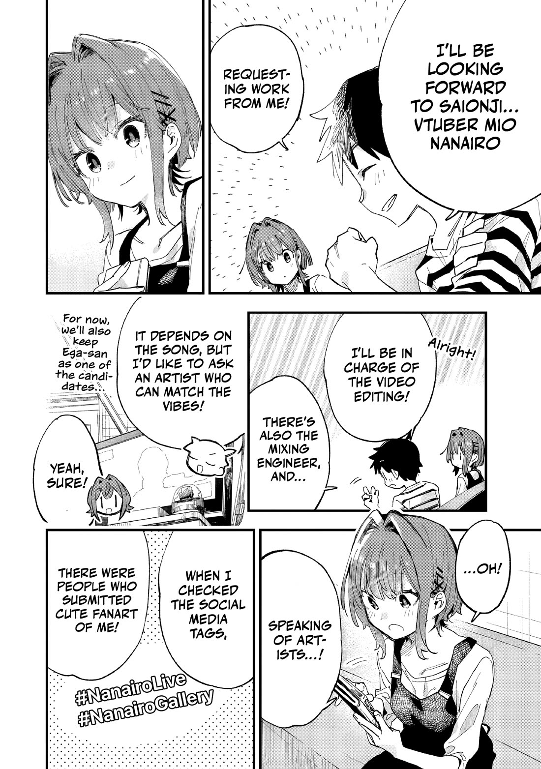 I Can't Clip Her "Real" Life! Chapter 9 page 21 - Chapter 9: The Awkward First Step