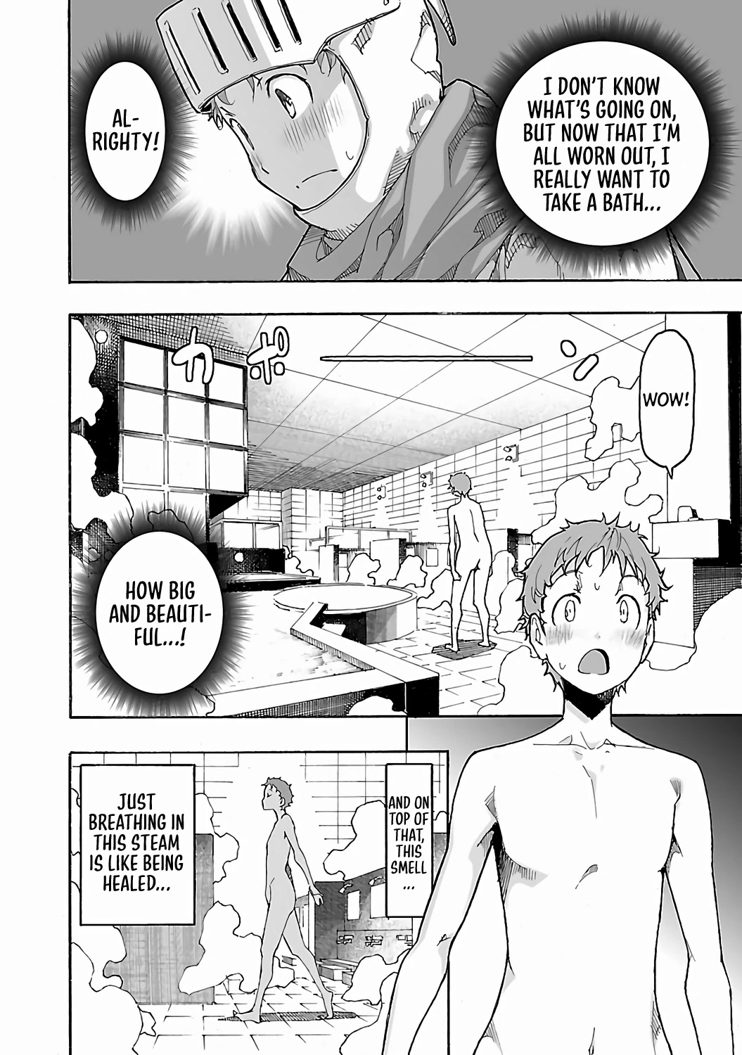 I Can't Take My Eyes Off Boobs Even in Another World! Chapter 4 page 5 - Chapter 4: Isekai Boobs Bathhouse - Itosugi Masahiro