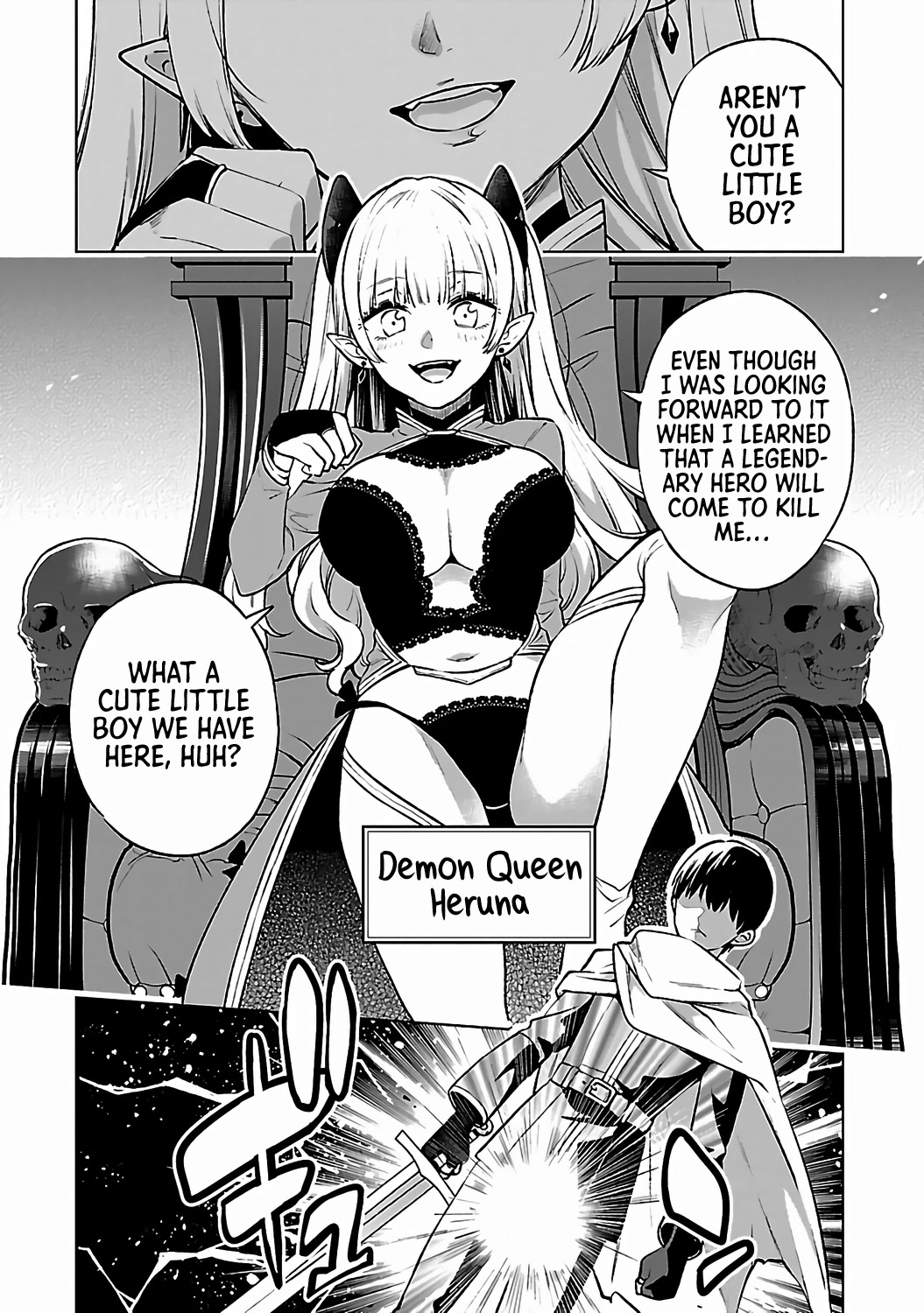 I Can't Take My Eyes Off Boobs Even in Another World! Chapter 6 page 3 - Chapter 6: The Demon Queen, I’m Patient! - Hino Haruto