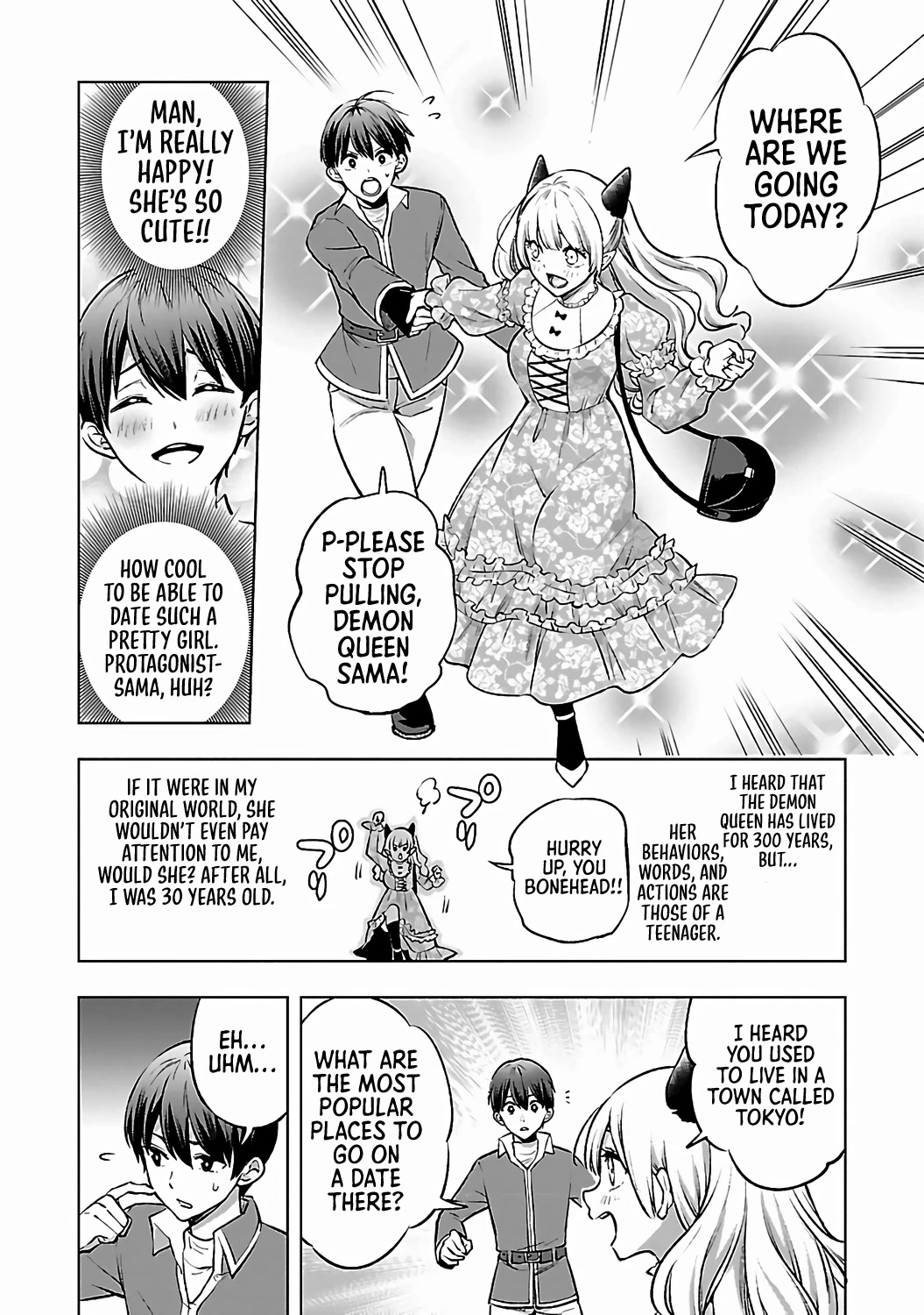 I Can't Take My Eyes Off Boobs Even in Another World! Chapter 6 page 5 - Chapter 6: The Demon Queen, I’m Patient! - Hino Haruto