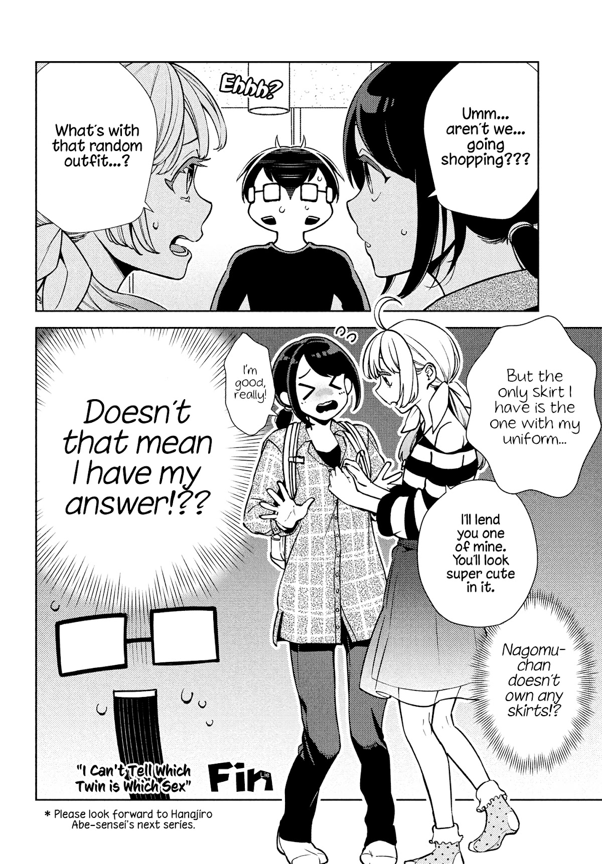 I Can't Tell Which Twin is Which Sex Chapter 3 page 9 - Chapter 3: Street Clothes