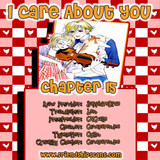 I Care About You Chapter 15 page 1 - Chapter 15