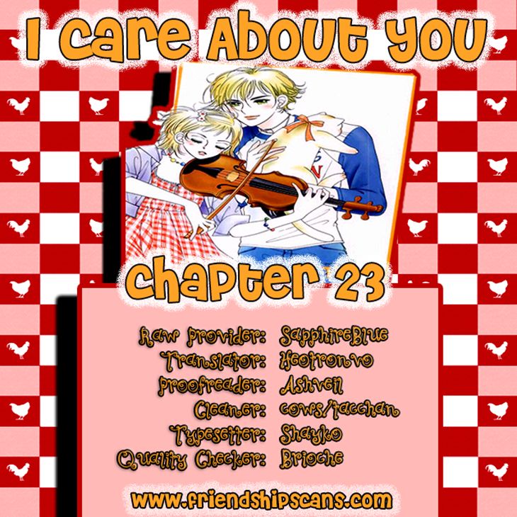 I Care About You Chapter 23 page 1 - Chapter 23