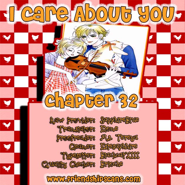 I Care About You Chapter 32 page 1 - Chapter 32