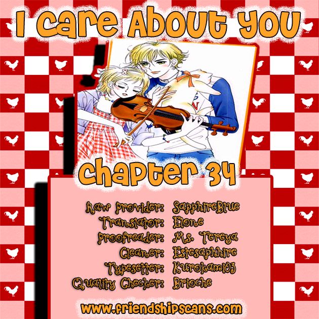 I Care About You Chapter 34 page 1 - Chapter 34