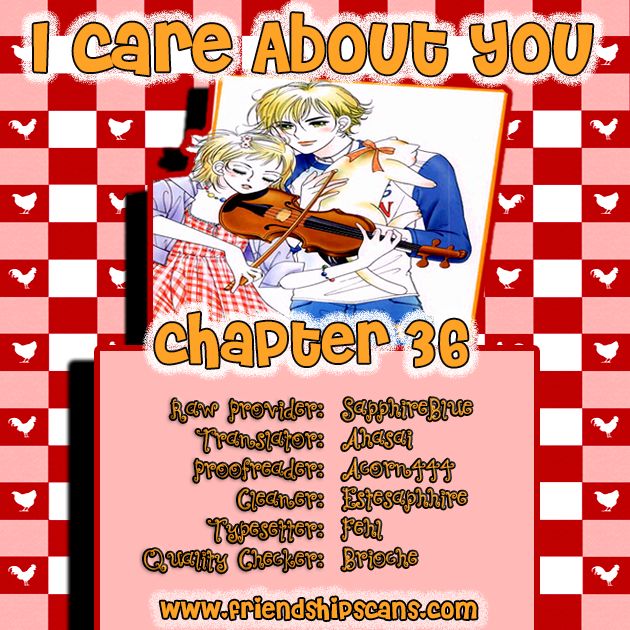 I Care About You Chapter 36 page 1 - Chapter 36