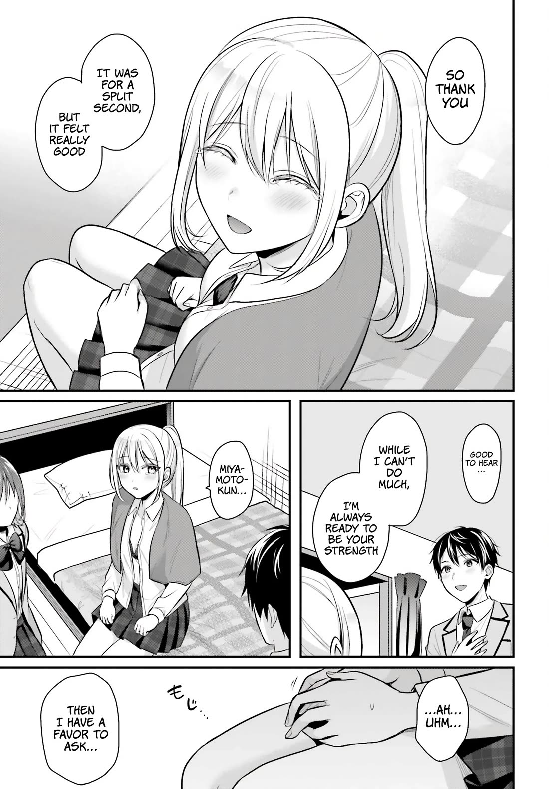 I couldn't become an Adventurer, so I'll help troubled girls with my [Breast Correction] Skill!? Chapter 10 page 17 - Chapter 10