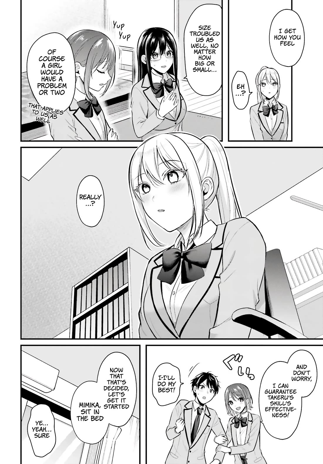I couldn't become an Adventurer, so I'll help troubled girls with my [Breast Correction] Skill!? Chapter 10 page 4 - Chapter 10