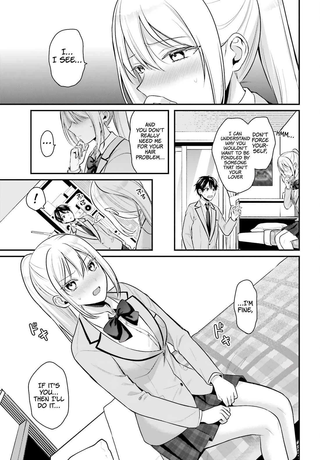 I couldn't become an Adventurer, so I'll help troubled girls with my [Breast Correction] Skill!? Chapter 10 page 7 - Chapter 10