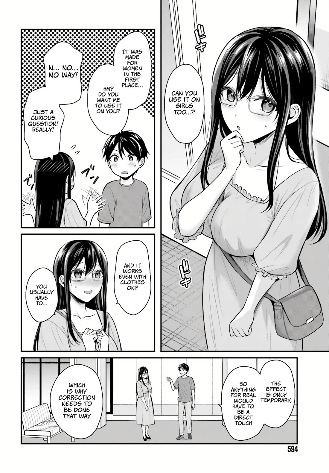 I couldn't become an Adventurer, so I'll help troubled girls with my [Breast Correction] Skill!? Chapter 12 page 9 - Chapter 12