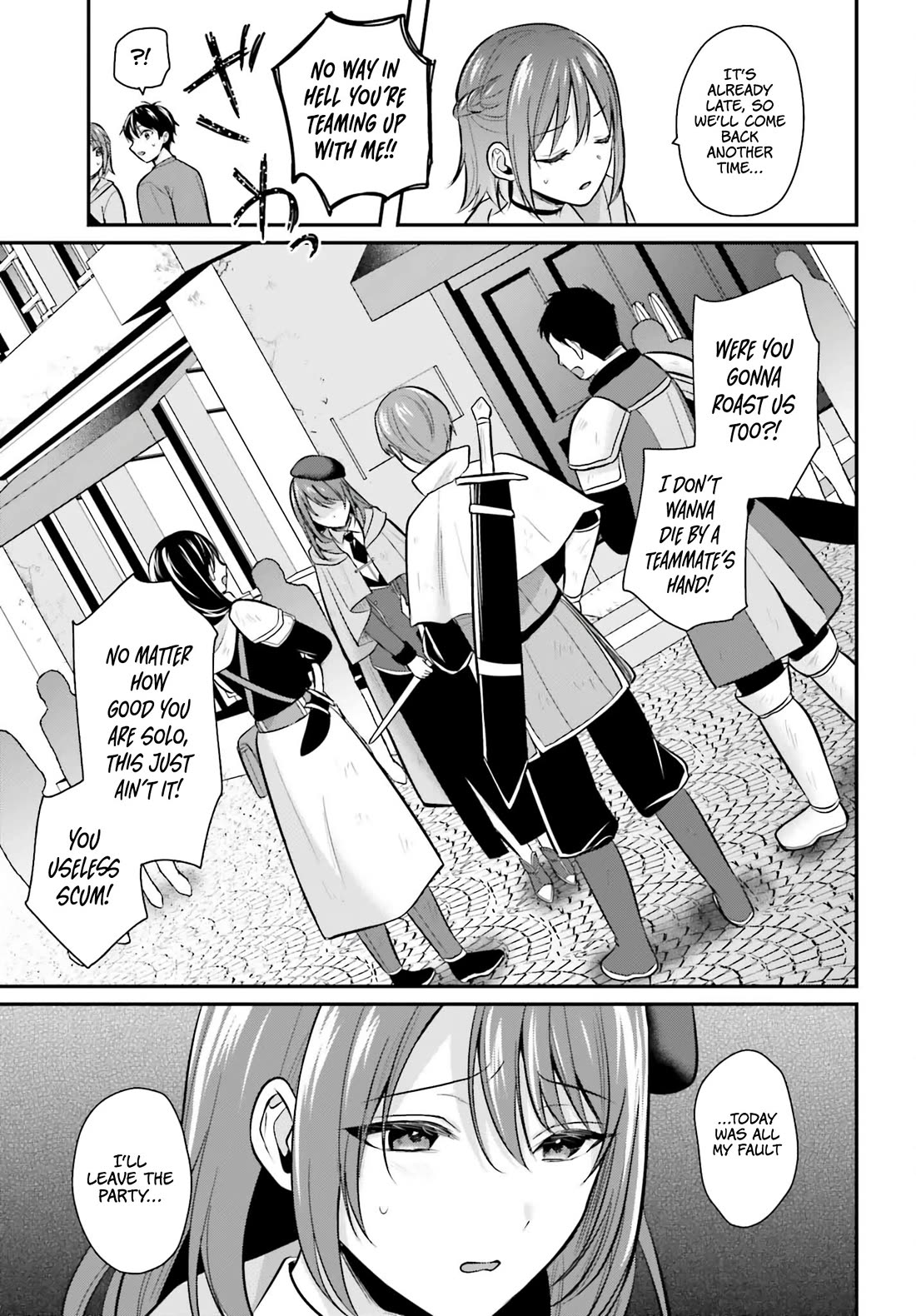 I couldn't become an Adventurer, so I'll help troubled girls with my [Breast Correction] Skill!? Chapter 13 page 22 - Chapter 13