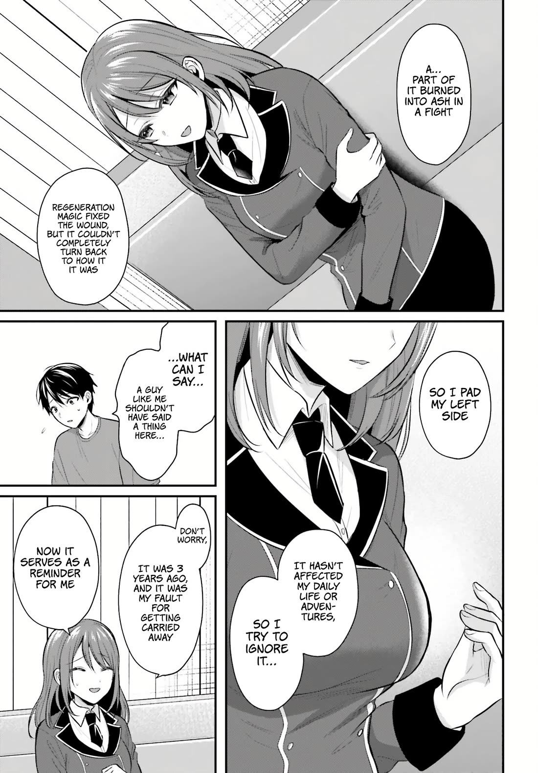 I couldn't become an Adventurer, so I'll help troubled girls with my [Breast Correction] Skill!? Chapter 14 page 14 - Chapter 14
