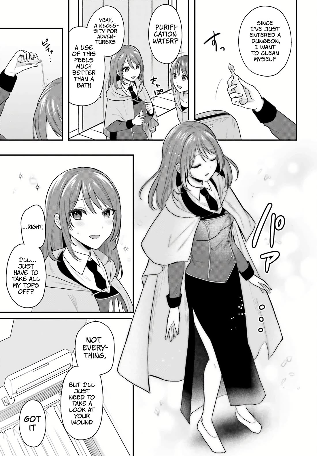 I couldn't become an Adventurer, so I'll help troubled girls with my [Breast Correction] Skill!? Chapter 15 page 18 - Chapter 15