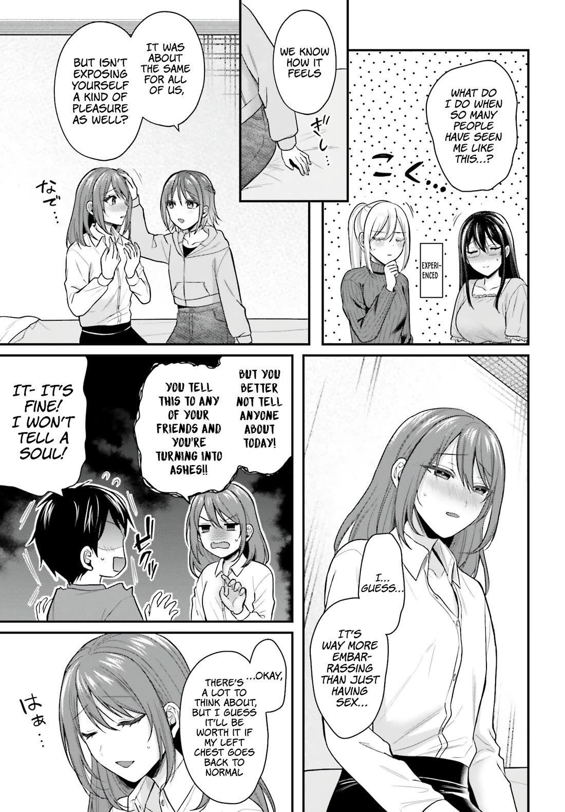 I couldn't become an Adventurer, so I'll help troubled girls with my [Breast Correction] Skill!? Chapter 16 page 12 - Chapter 16