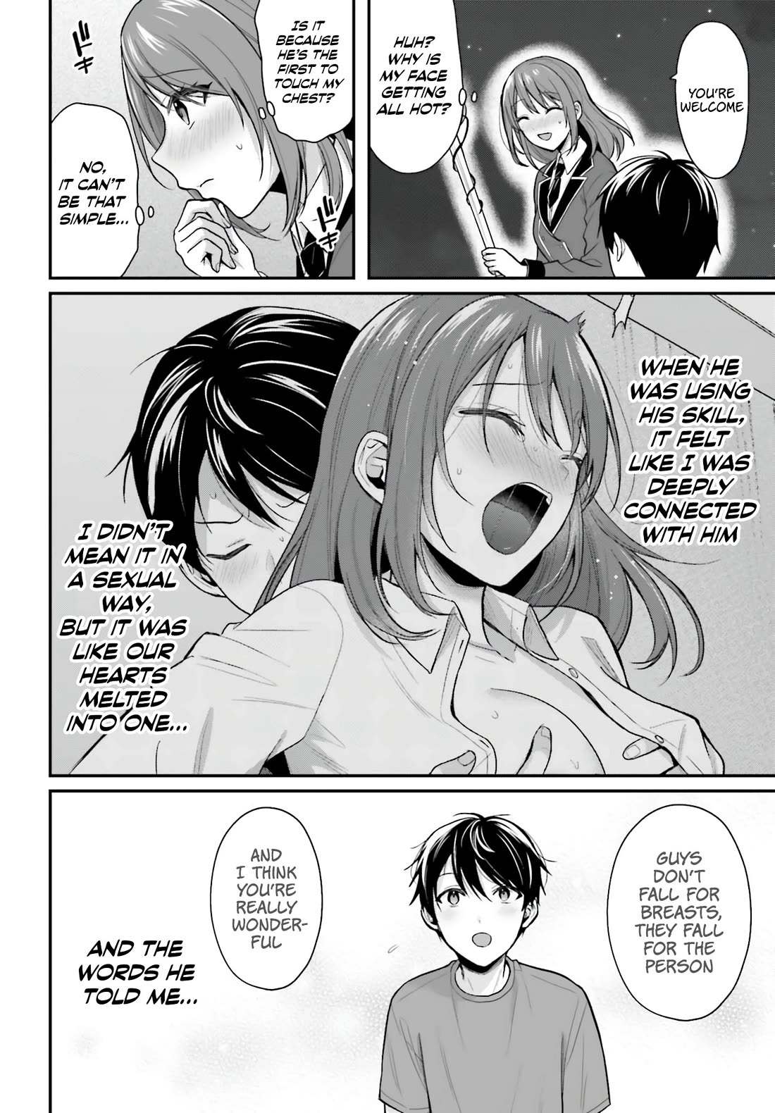 I couldn't become an Adventurer, so I'll help troubled girls with my [Breast Correction] Skill!? Chapter 16 page 21 - Chapter 16