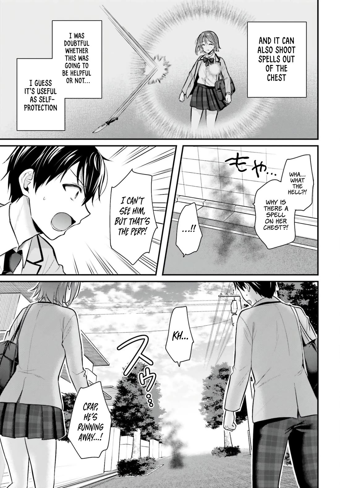 I couldn't become an Adventurer, so I'll help troubled girls with my [Breast Correction] Skill!? Chapter 20 page 14 - Chapter 20