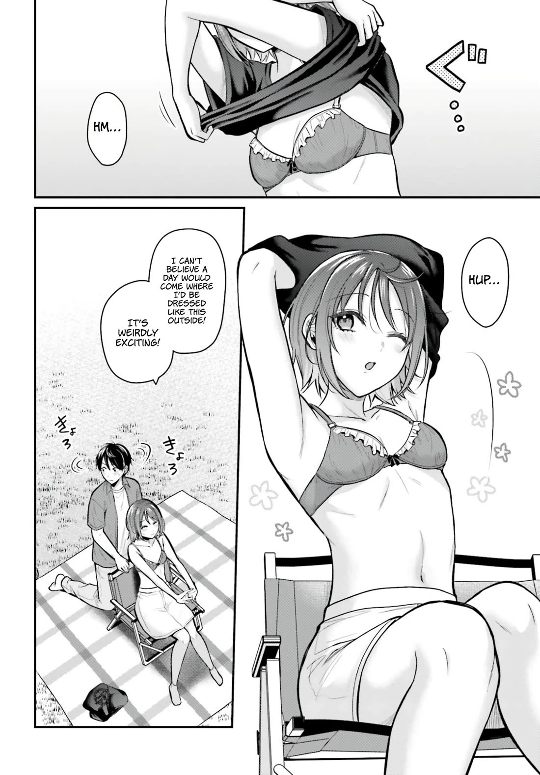 I couldn't become an Adventurer, so I'll help troubled girls with my [Breast Correction] Skill!? Chapter 21 page 14 - Chapter 21