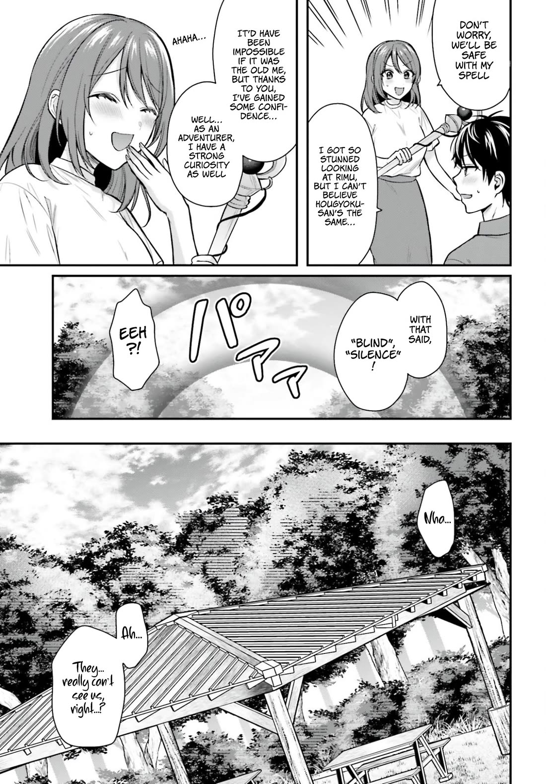 I couldn't become an Adventurer, so I'll help troubled girls with my [Breast Correction] Skill!? Chapter 21 page 21 - Chapter 21