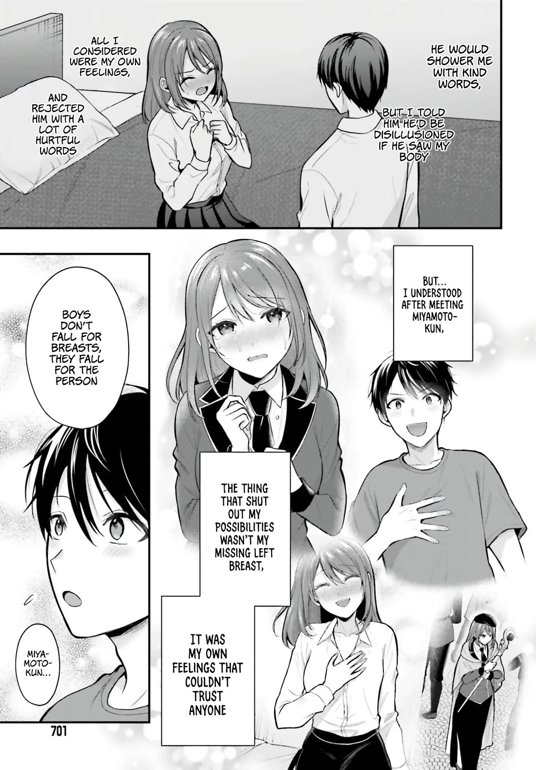 I couldn't become an Adventurer, so I'll help troubled girls with my [Breast Correction] Skill!? Chapter 22.5 page 4 - Chapter 22.5