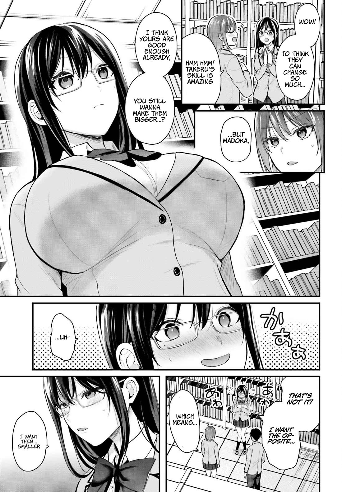 I couldn't become an Adventurer, so I'll help troubled girls with my [Breast Correction] Skill!? Chapter 3 page 10 - Chapter 3: Problem