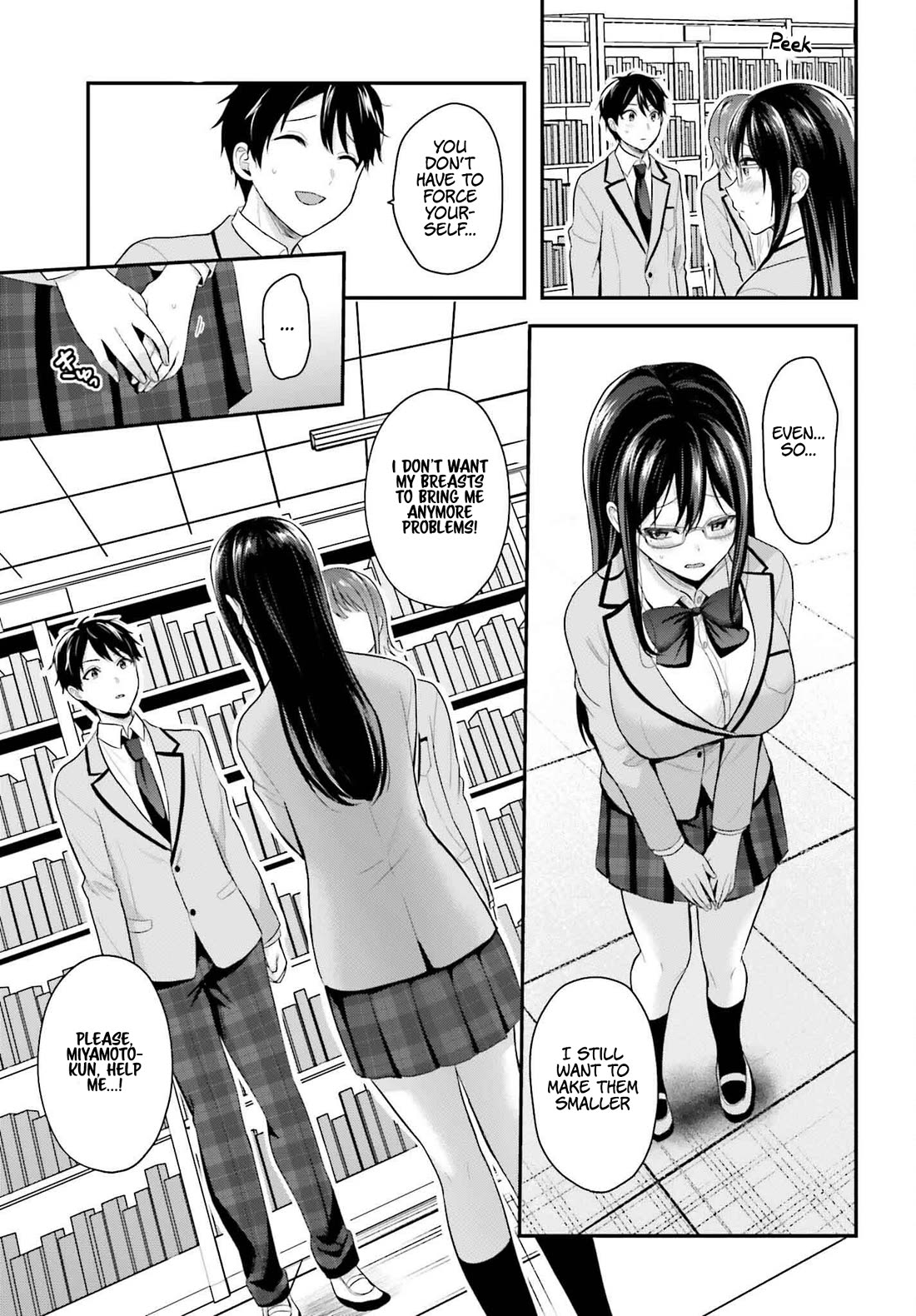 I couldn't become an Adventurer, so I'll help troubled girls with my [Breast Correction] Skill!? Chapter 3 page 18 - Chapter 3: Problem