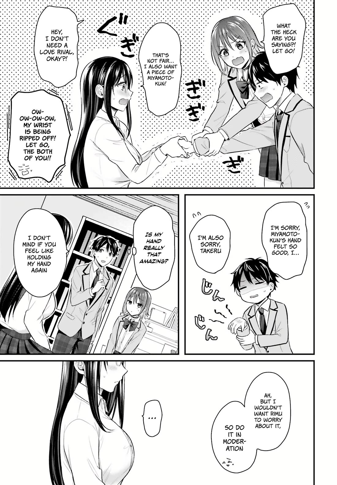 I couldn't become an Adventurer, so I'll help troubled girls with my [Breast Correction] Skill!? Chapter 5 page 12 - Chapter 5