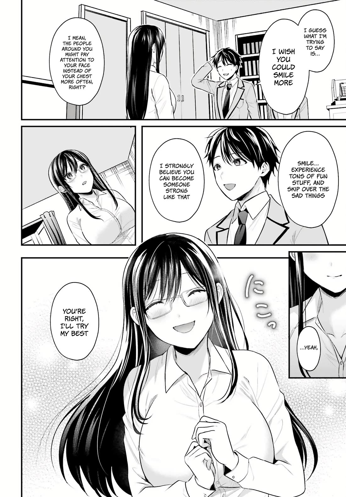 I couldn't become an Adventurer, so I'll help troubled girls with my [Breast Correction] Skill!? Chapter 5 page 15 - Chapter 5