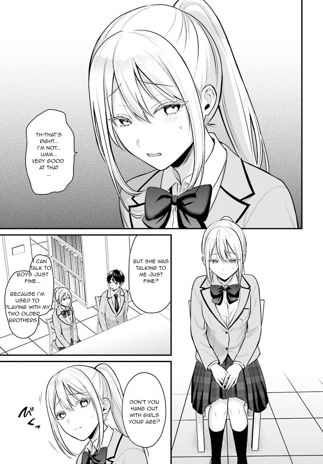 I couldn't become an Adventurer, so I'll help troubled girls with my [Breast Correction] Skill!? Chapter 7 page 11 - Chapter 7