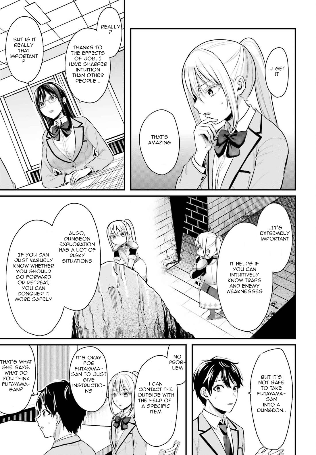 I couldn't become an Adventurer, so I'll help troubled girls with my [Breast Correction] Skill!? Chapter 7 page 17 - Chapter 7