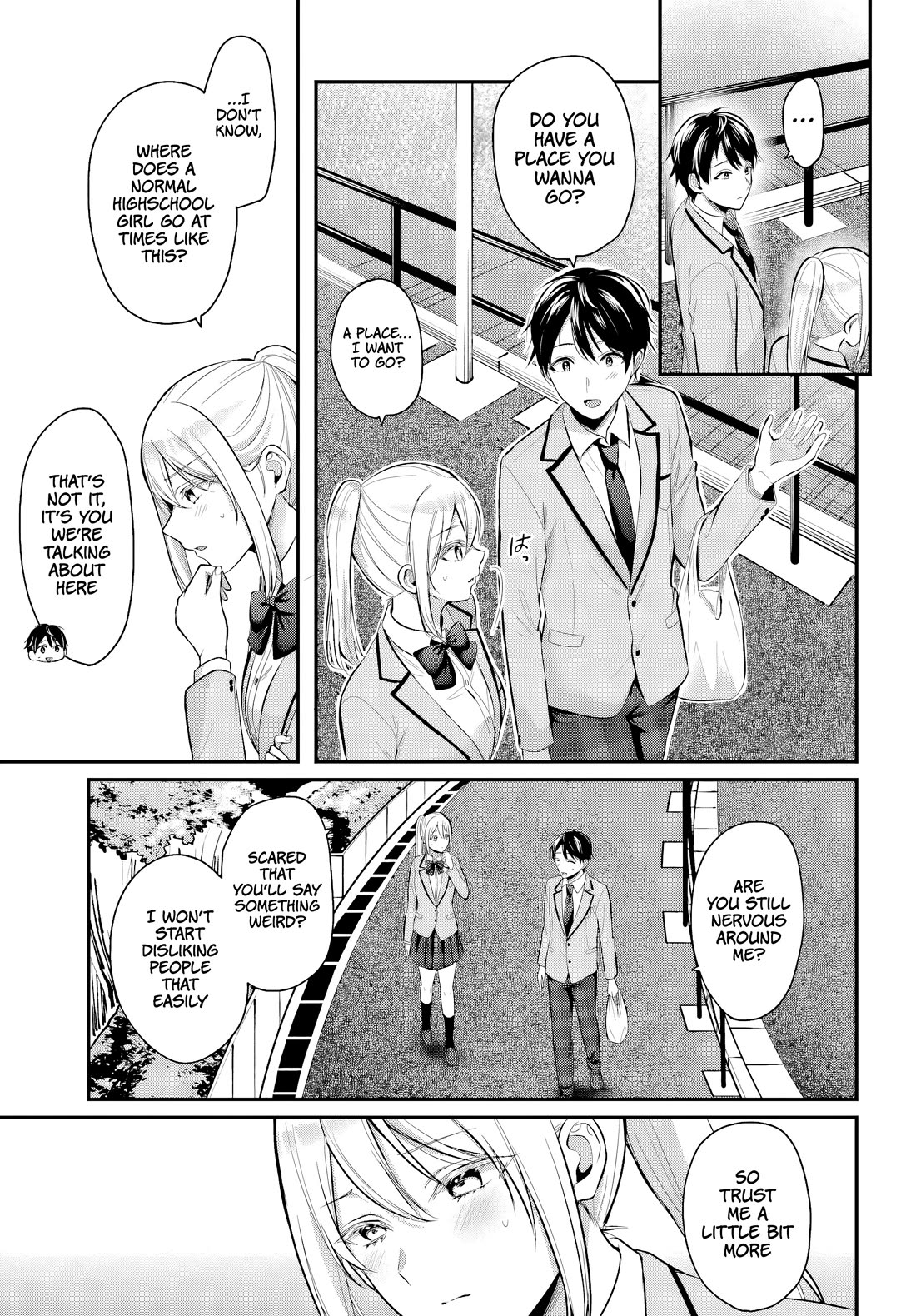 I couldn't become an Adventurer, so I'll help troubled girls with my [Breast Correction] Skill!? Chapter 9 page 4 - Chapter 9