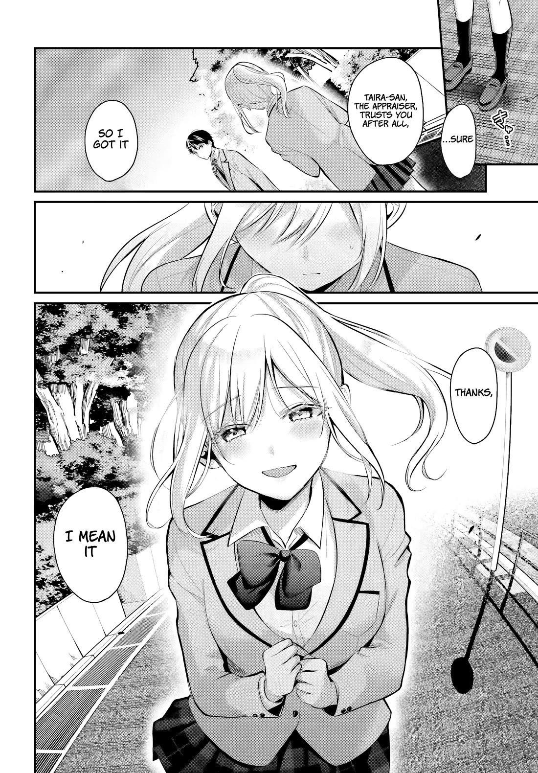 I couldn't become an Adventurer, so I'll help troubled girls with my [Breast Correction] Skill!? Chapter 9 page 5 - Chapter 9
