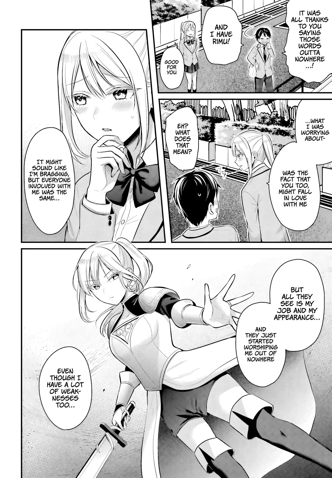 I couldn't become an Adventurer, so I'll help troubled girls with my [Breast Correction] Skill!? Chapter 9 page 7 - Chapter 9