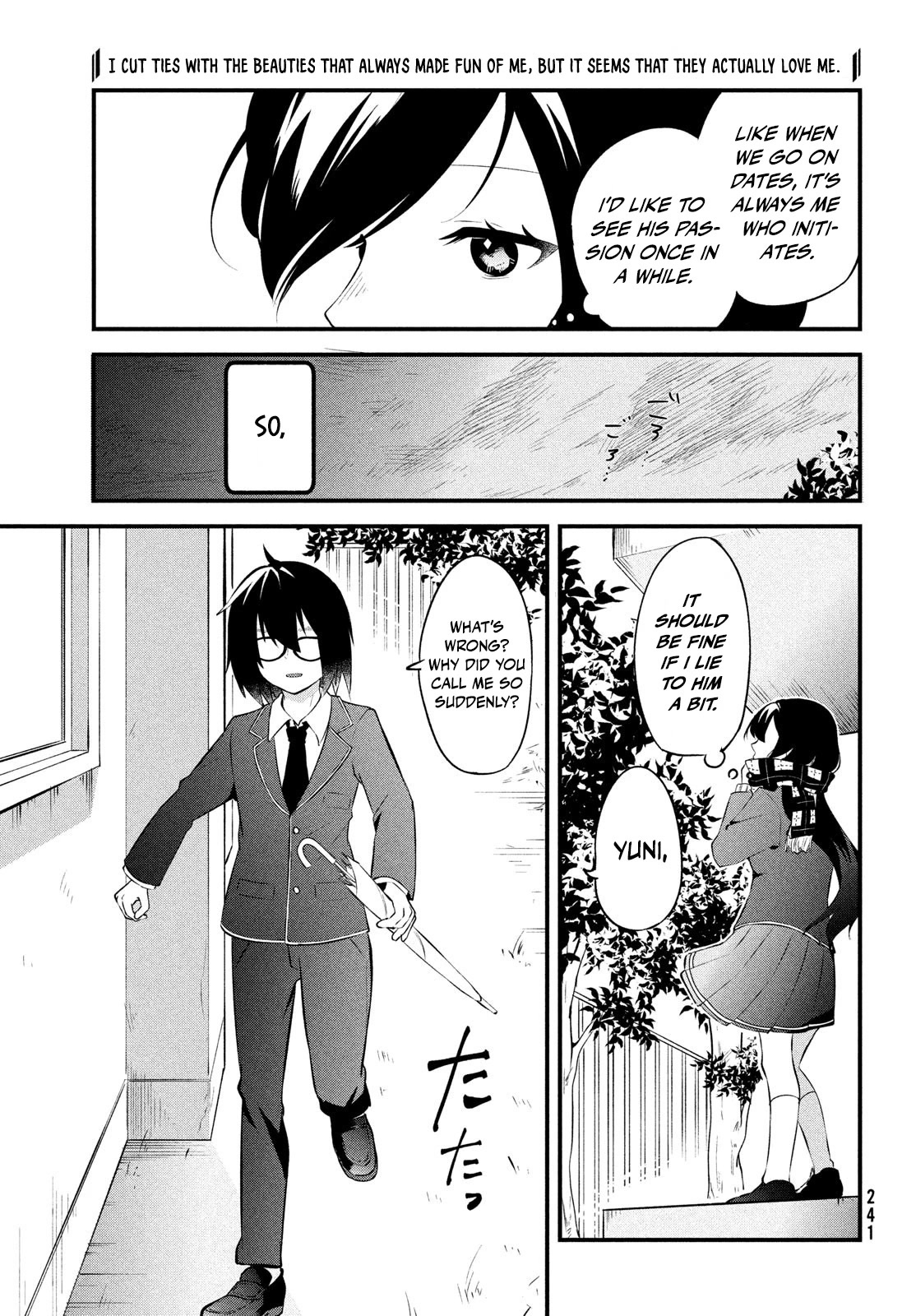 I Cut Ties With the Beauties That Always Made Fun of Me, but It Seems That They Actually Love Me. Chapter 1 page 10 - Chapter 1: Parting Ways with The Beauties