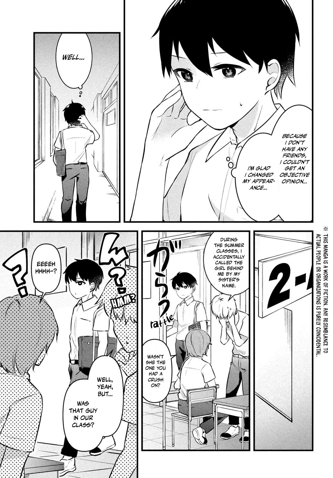 I Cut Ties With the Beauties That Always Made Fun of Me, but It Seems That They Actually Love Me. Chapter 2 page 3 - Chapter 2: A Changing Heart