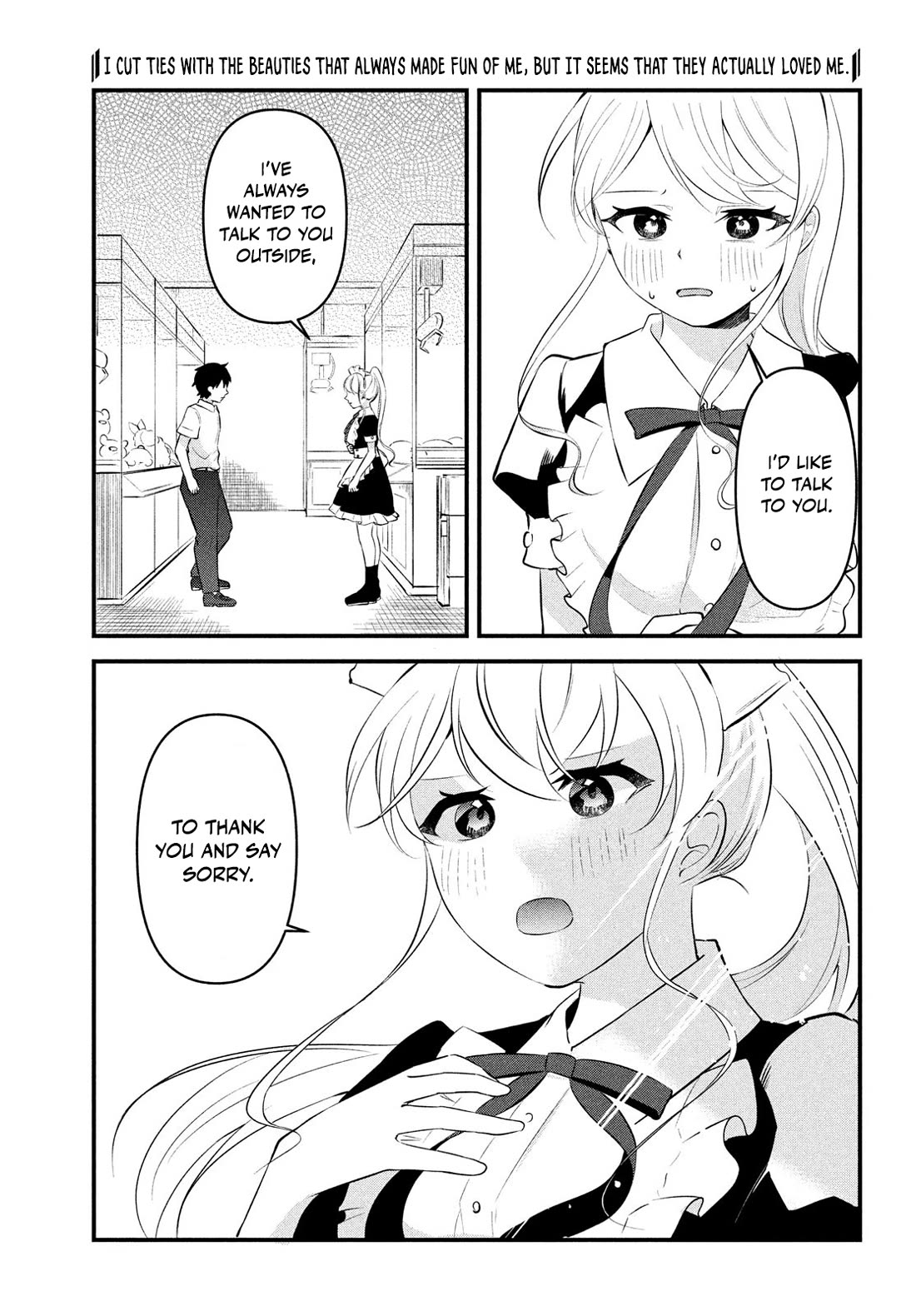 I Cut Ties With the Beauties That Always Made Fun of Me, but It Seems That They Actually Love Me. Chapter 7 page 8 - Chapter 7: Maid-san appears